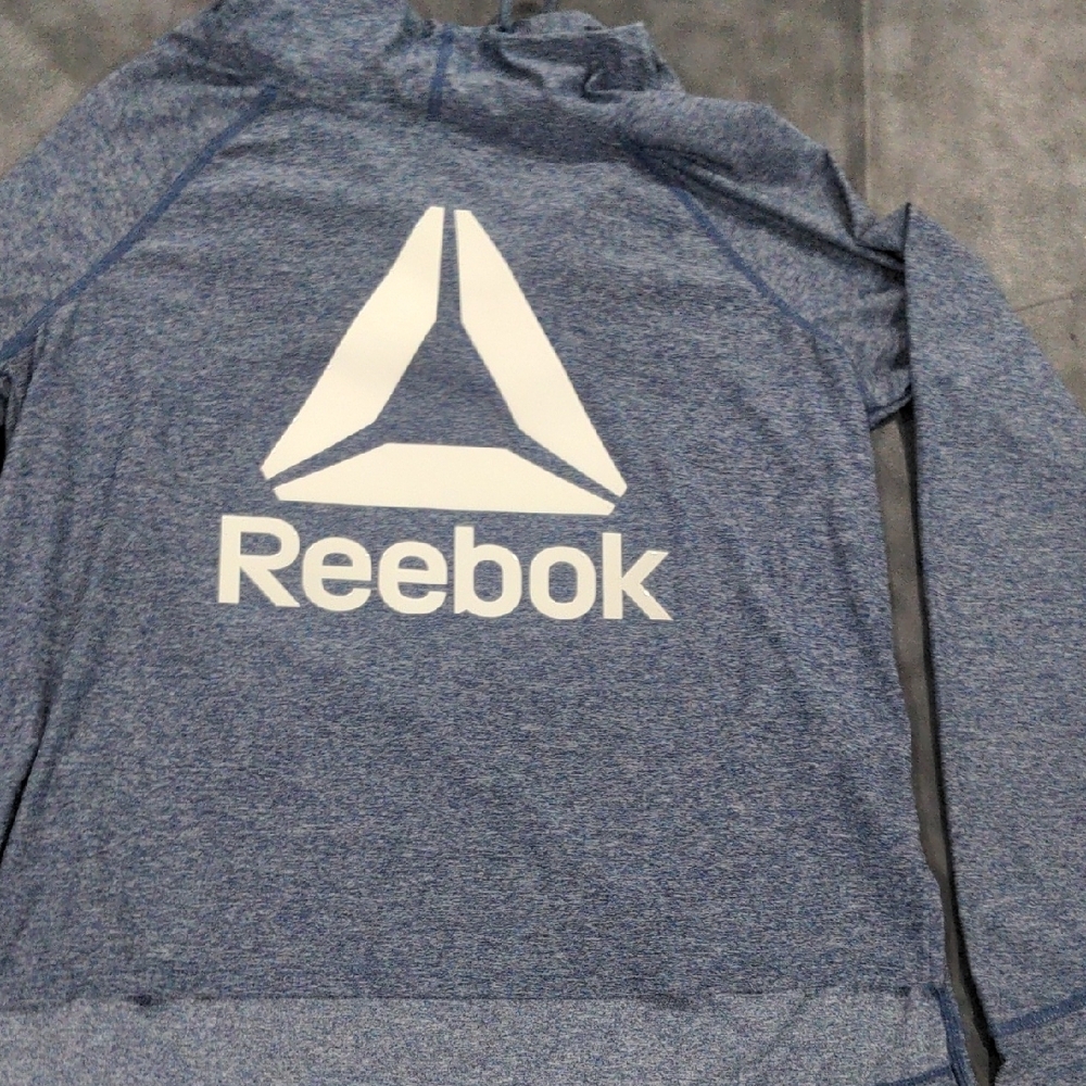Reebok Blue Long Sleeve Shirt